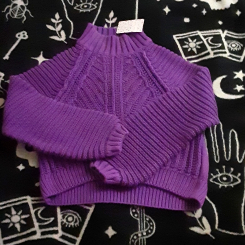 XS beautiful free people orchid sweater